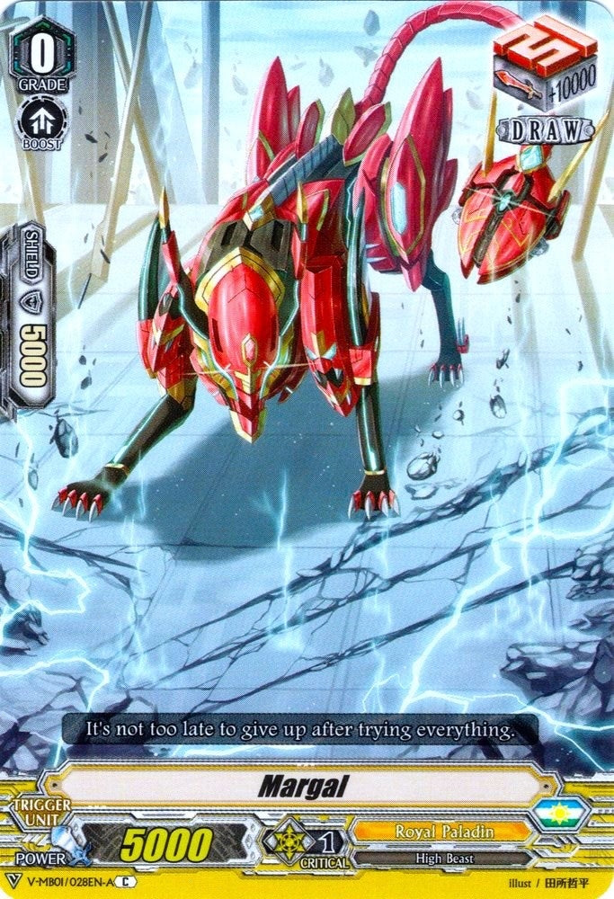 Image for Margal (V-MB01: PSYqualia Strife) (V-MB01/028EN-A) - Cardfight Vanguard