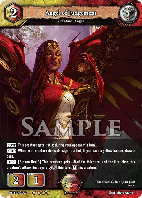 Image for Angel of Judgement (Reckoning of Vashr) (DB-BT05/002) - Dragoborne
