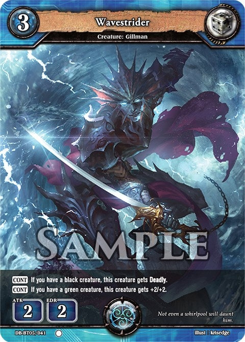 Image for Wavestrider (Reckoning of Vashr) (DB-BT05/041) - Dragoborne