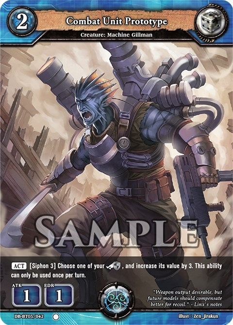 Image for Combat Unit Prototype (Reckoning of Vashr) (DB-BT05/042) - Dragoborne