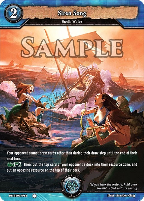 Image for Siren Song (Reckoning of Vashr) (DB-BT05/048) - Dragoborne