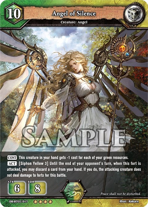 Image for Angel of Silence (Reckoning of Vashr) (DB-BT05/017) - Dragoborne
