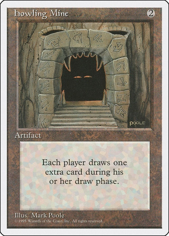 Image for Howling Mine (Fourth Edition) (343) - Magic: The Gathering