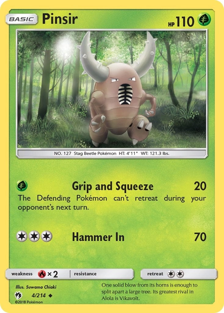 Image for Pinsir (SM - Lost Thunder) (4/214) - Pokemon