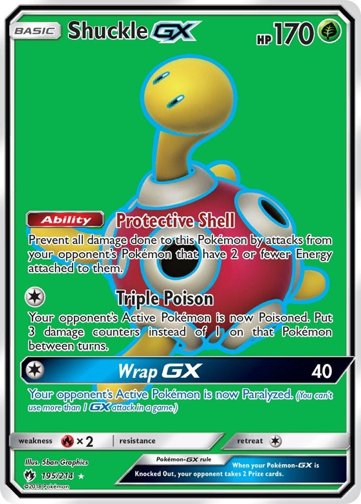 Image for Shuckle GX (Full Art) (SM - Lost Thunder) (195/214) - Pokemon