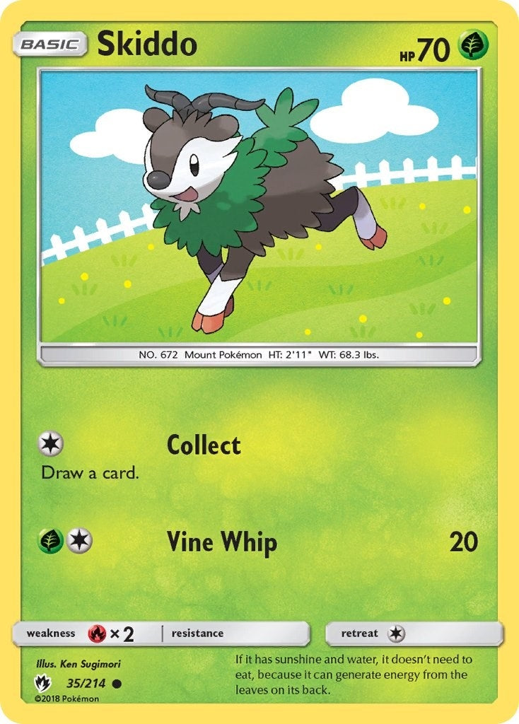 Image for Skiddo (SM - Lost Thunder) (35/214) - Pokemon