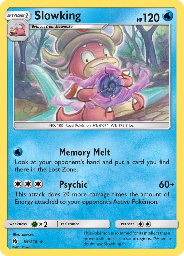 Image for Slowking (SM - Lost Thunder) (55/214) - Pokemon