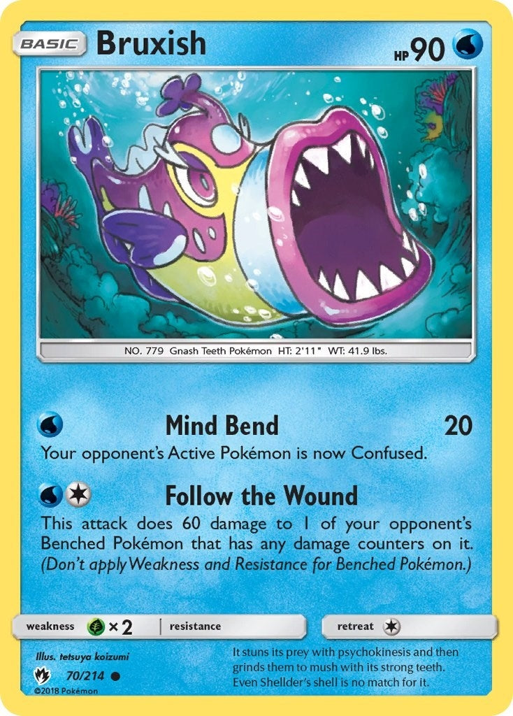 Image for Bruxish (SM - Lost Thunder) (70/214) - Pokemon