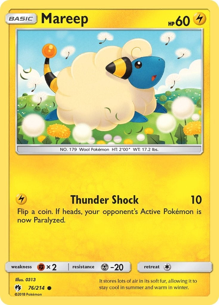Image for Mareep (76) (SM - Lost Thunder) (76/214) - Pokemon