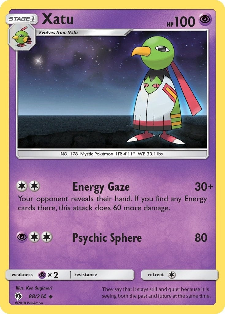 Image for Xatu (SM - Lost Thunder) (88/214) - Pokemon