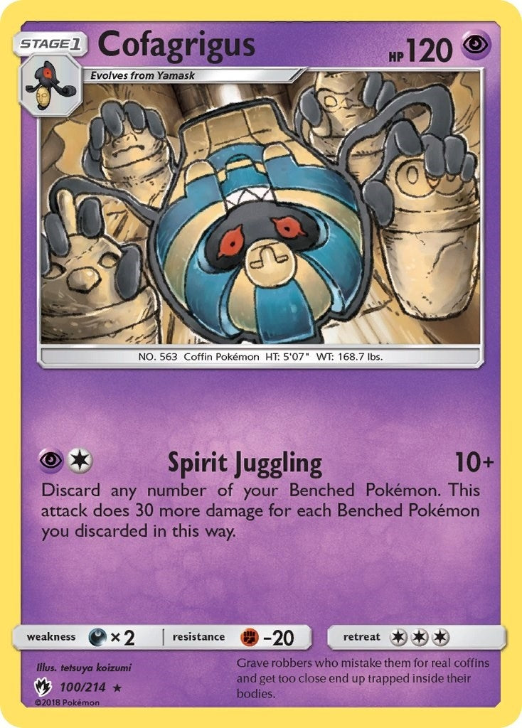 Image for Cofagrigus (SM - Lost Thunder) (100/214) - Pokemon