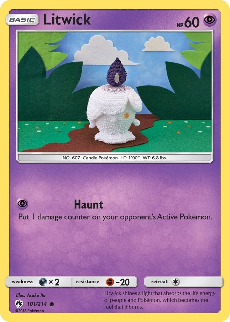 Image for Litwick (SM - Lost Thunder) (101/214) - Pokemon
