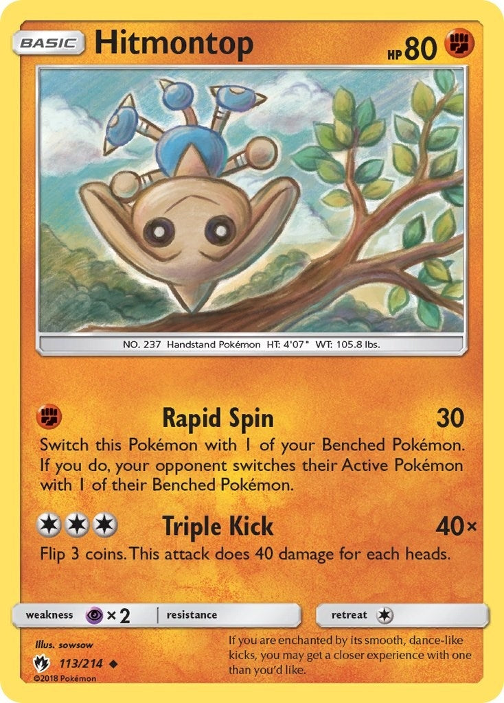Image for Hitmontop (SM - Lost Thunder) (113/214) - Pokemon