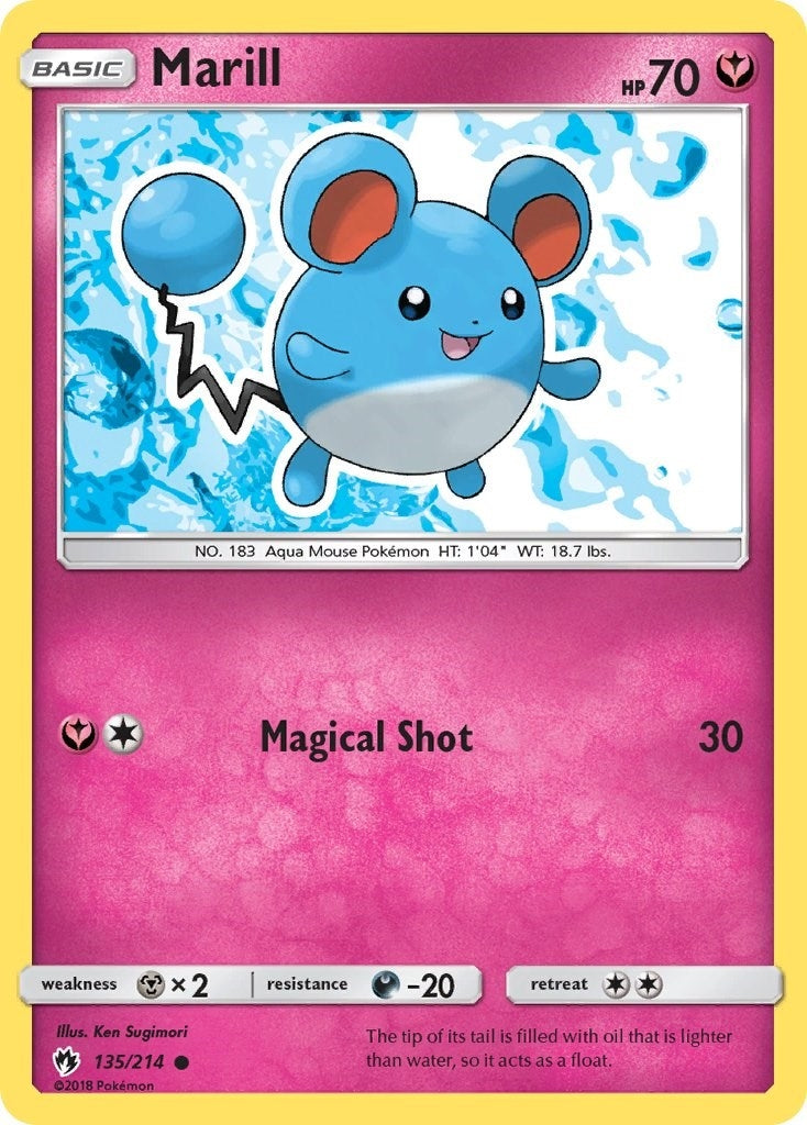 Image for Marill (SM - Lost Thunder) (135/214) - Pokemon
