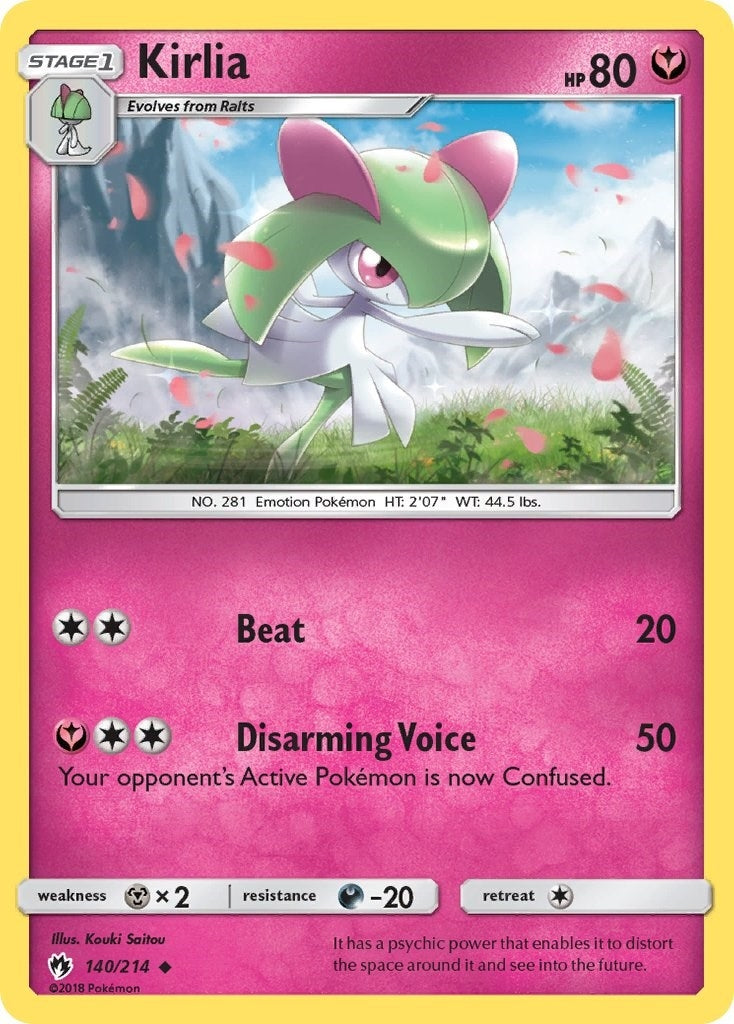 Image for Kirlia (SM - Lost Thunder) (140/214) - Pokemon