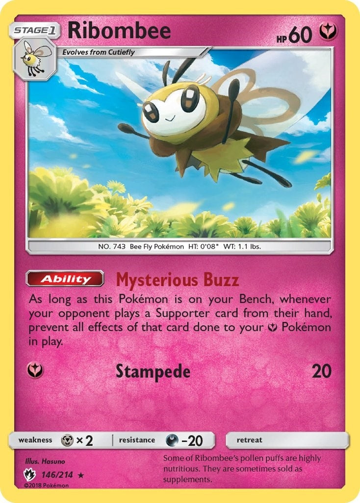 Image for Ribombee (SM - Lost Thunder) (146/214) - Pokemon
