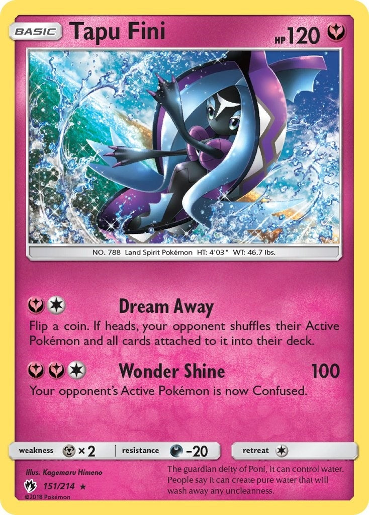 Image for Tapu Fini (SM - Lost Thunder) (151/214) - Pokemon