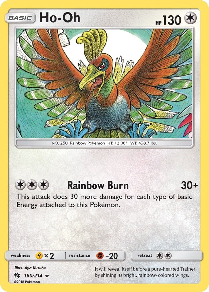 Image for Ho-Oh (SM - Lost Thunder) (160/214) - Pokemon