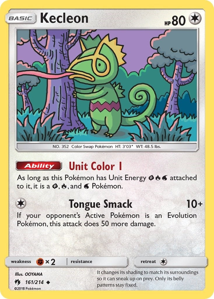 Image for Kecleon (161) (SM - Lost Thunder) (161/214) - Pokemon