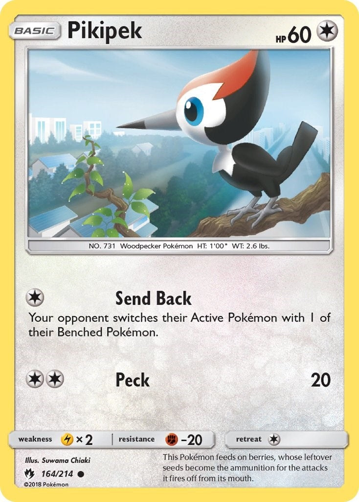 Image for Pikipek (164) (SM - Lost Thunder) (164/214) - Pokemon