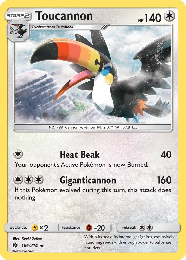 Image for Toucannon (SM - Lost Thunder) (166/214) - Pokemon