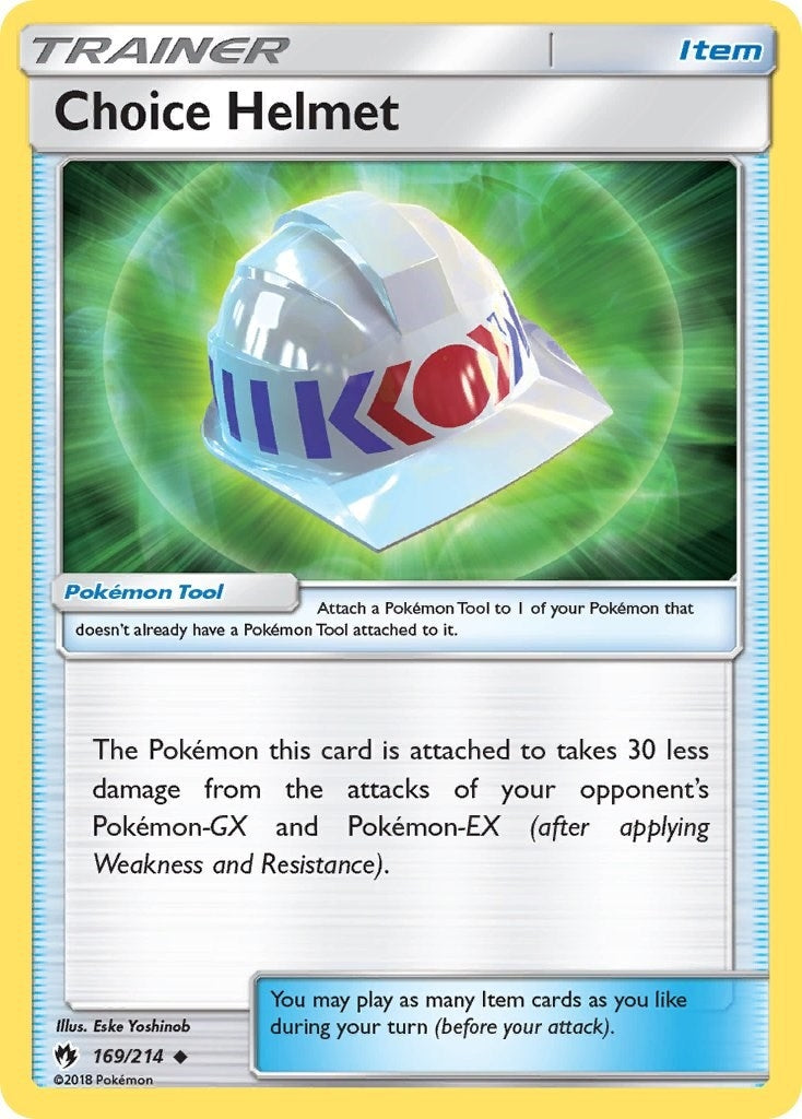Image for Choice Helmet (SM - Lost Thunder) (169/214) - Pokemon