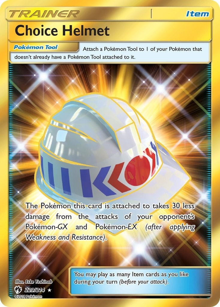 Image for Choice Helmet (Secret) (SM - Lost Thunder) (229/214) - Pokemon