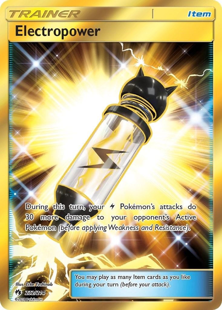 Image for Electropower (Secret) (SM - Lost Thunder) (232/214) - Pokemon