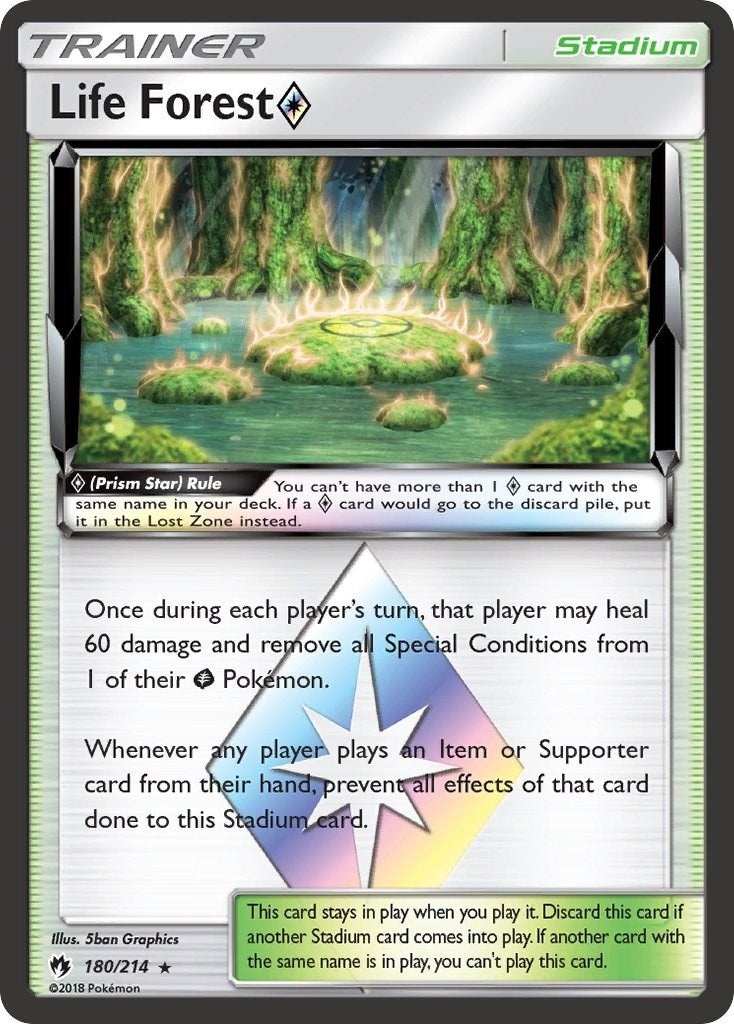 Image for Life Forest Prism Star (SM - Lost Thunder) (180/214) - Pokemon
