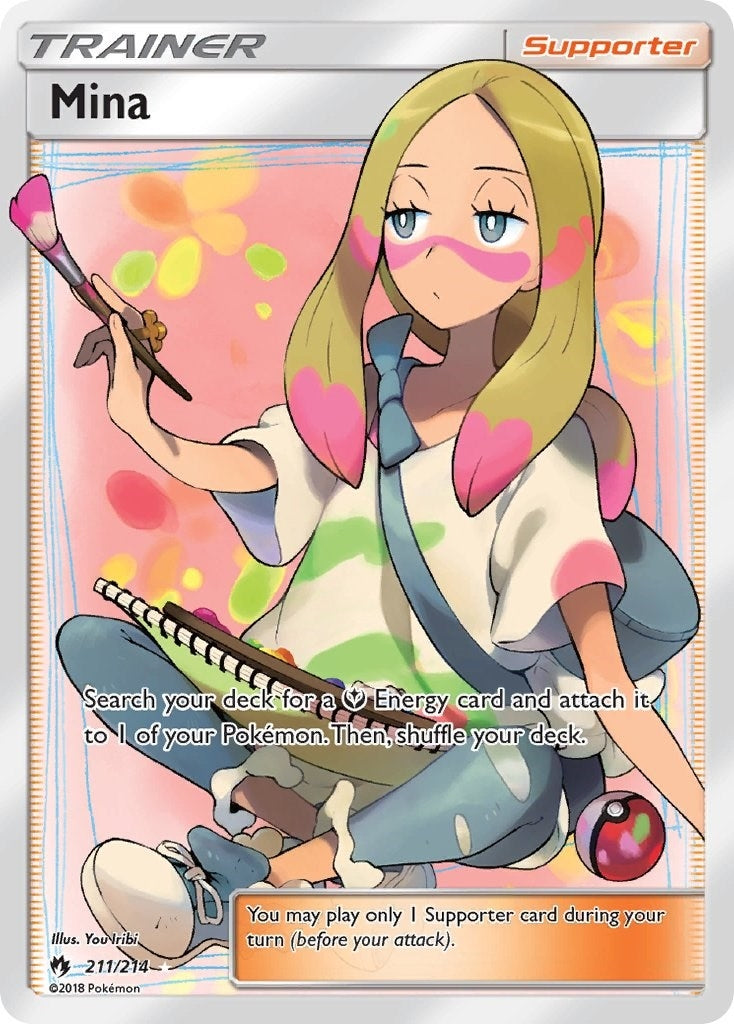 Image for Mina (Full Art) (SM - Lost Thunder) (211/214) - Pokemon