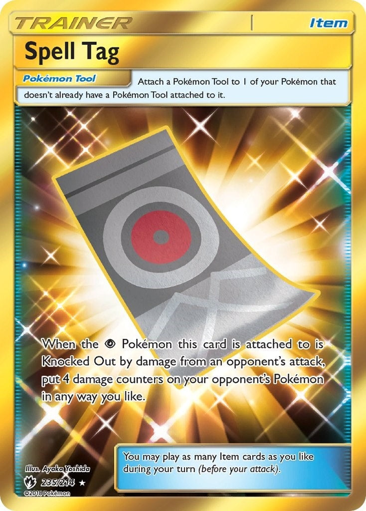Image for Spell Tag (Secret) (SM - Lost Thunder) (235/214) - Pokemon