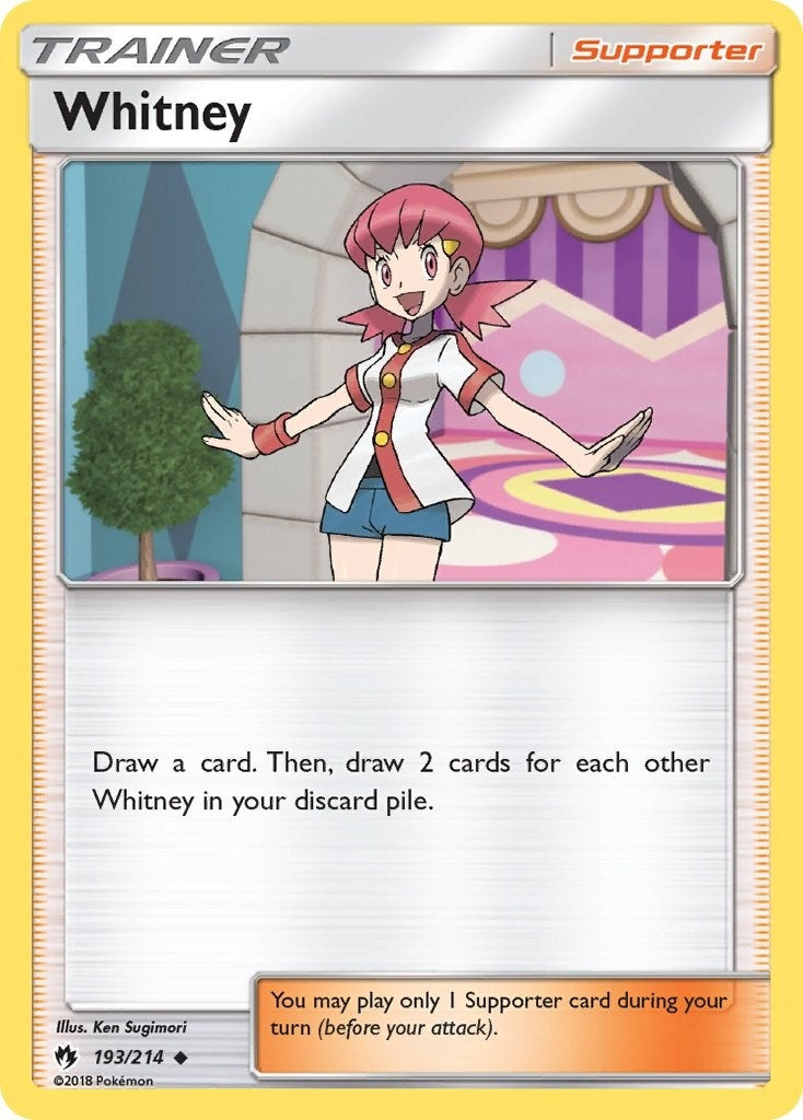Image for Whitney (SM - Lost Thunder) (193/214) - Pokemon