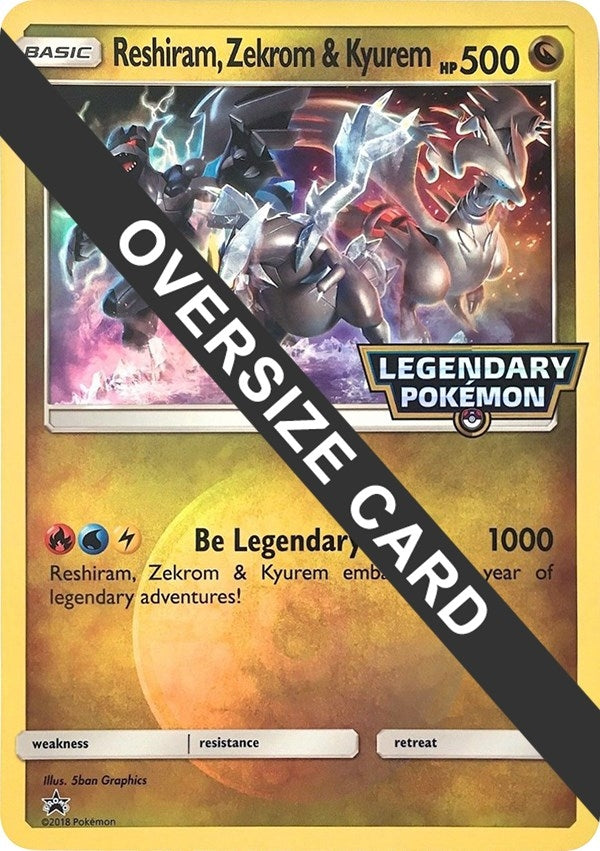 Image for Reshiram, Zekrom & Kyurem (Jumbo Cards) - Pokemon