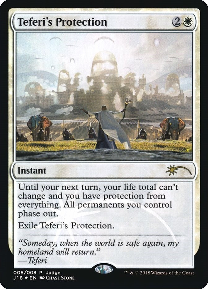 Image for Teferi's Protection (J18) (Judge Promos) (5) - Magic: The Gathering