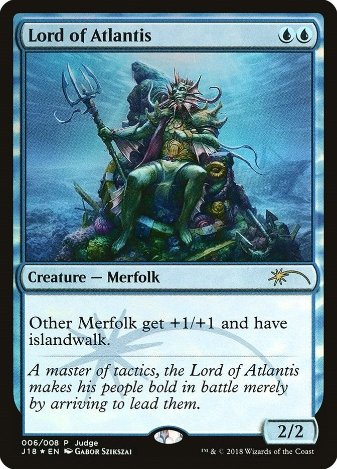Image for Lord of Atlantis (Judge Promos) (6) - Magic: The Gathering