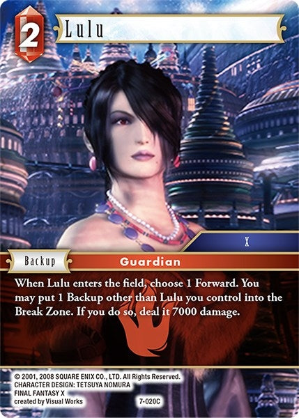 Image for Lulu (Opus VII) (7-020C) - Final Fantasy TCG