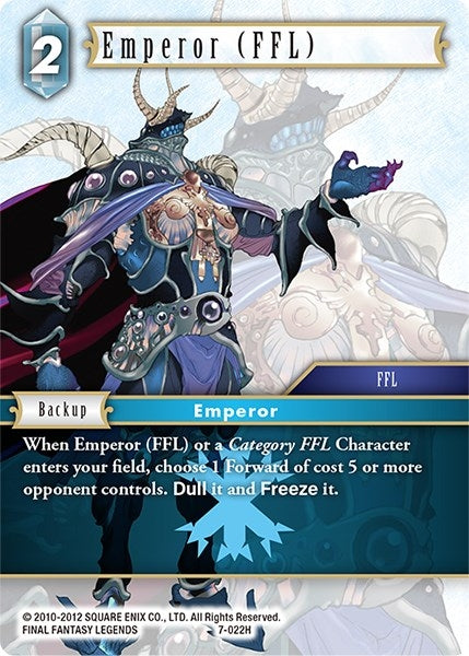 Image for Emperor (FFL) (Opus VII) (7-022H) - Final Fantasy TCG