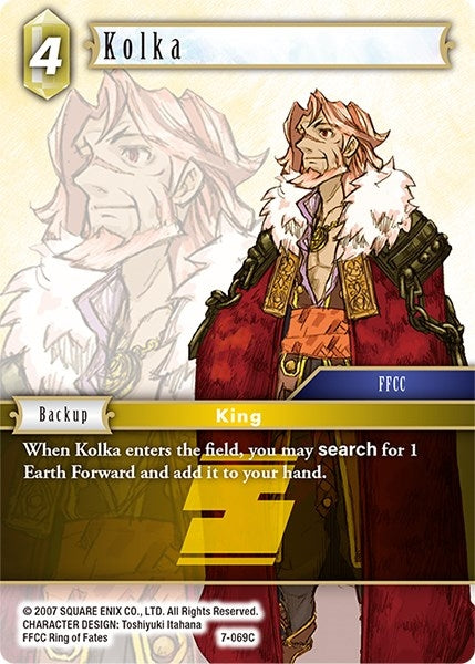 Image for Kolka (Opus VII) (7-069C) - Final Fantasy TCG