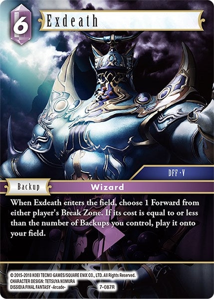 Image for Exdeath (Opus VII) (7-087R) - Final Fantasy TCG