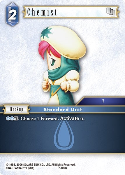 Image for Chemist (Opus VII) (7-109C) - Final Fantasy TCG