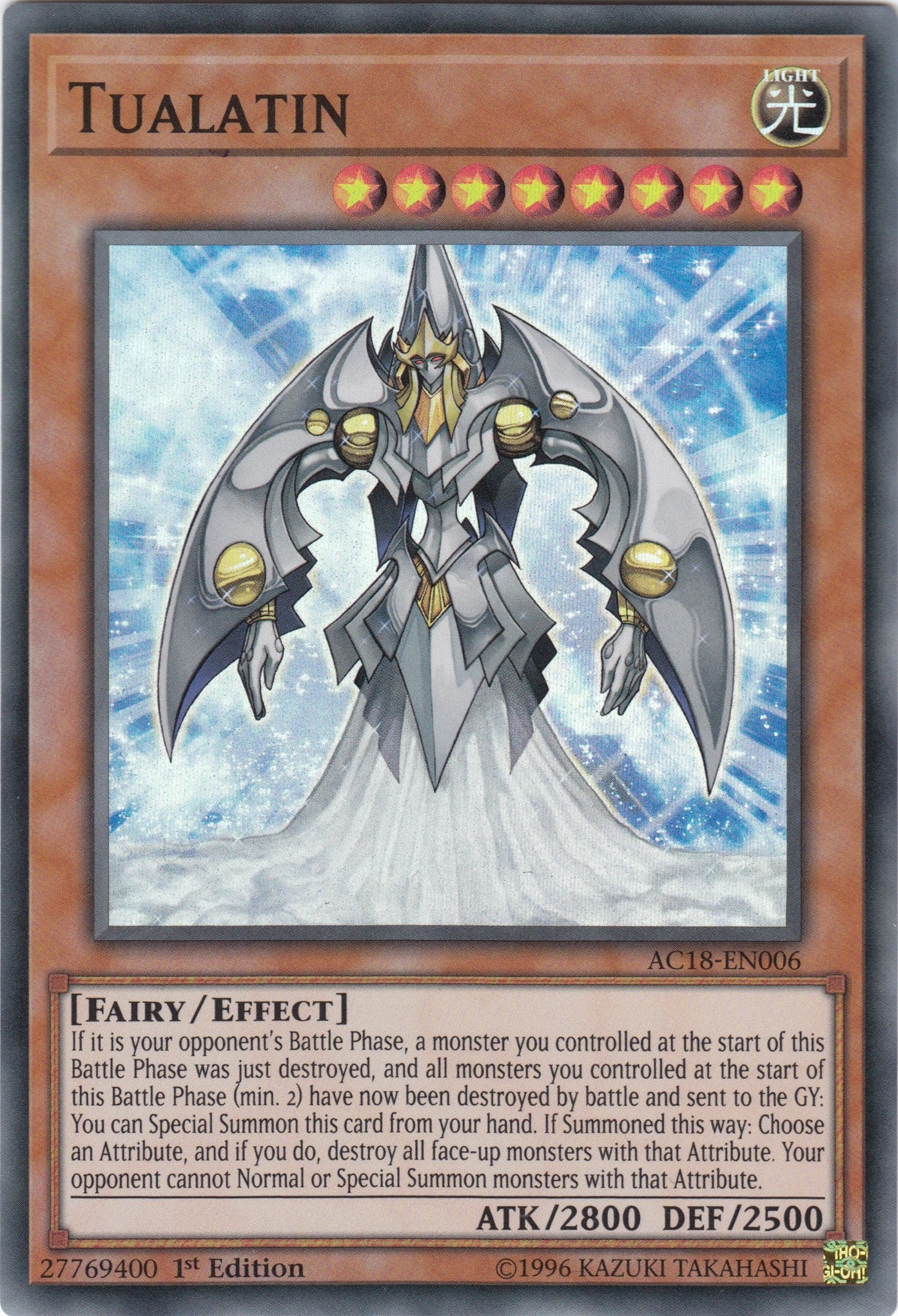 Image for Tualatin (Advent Calendar 2018) (AC18-EN006) - YuGiOh
