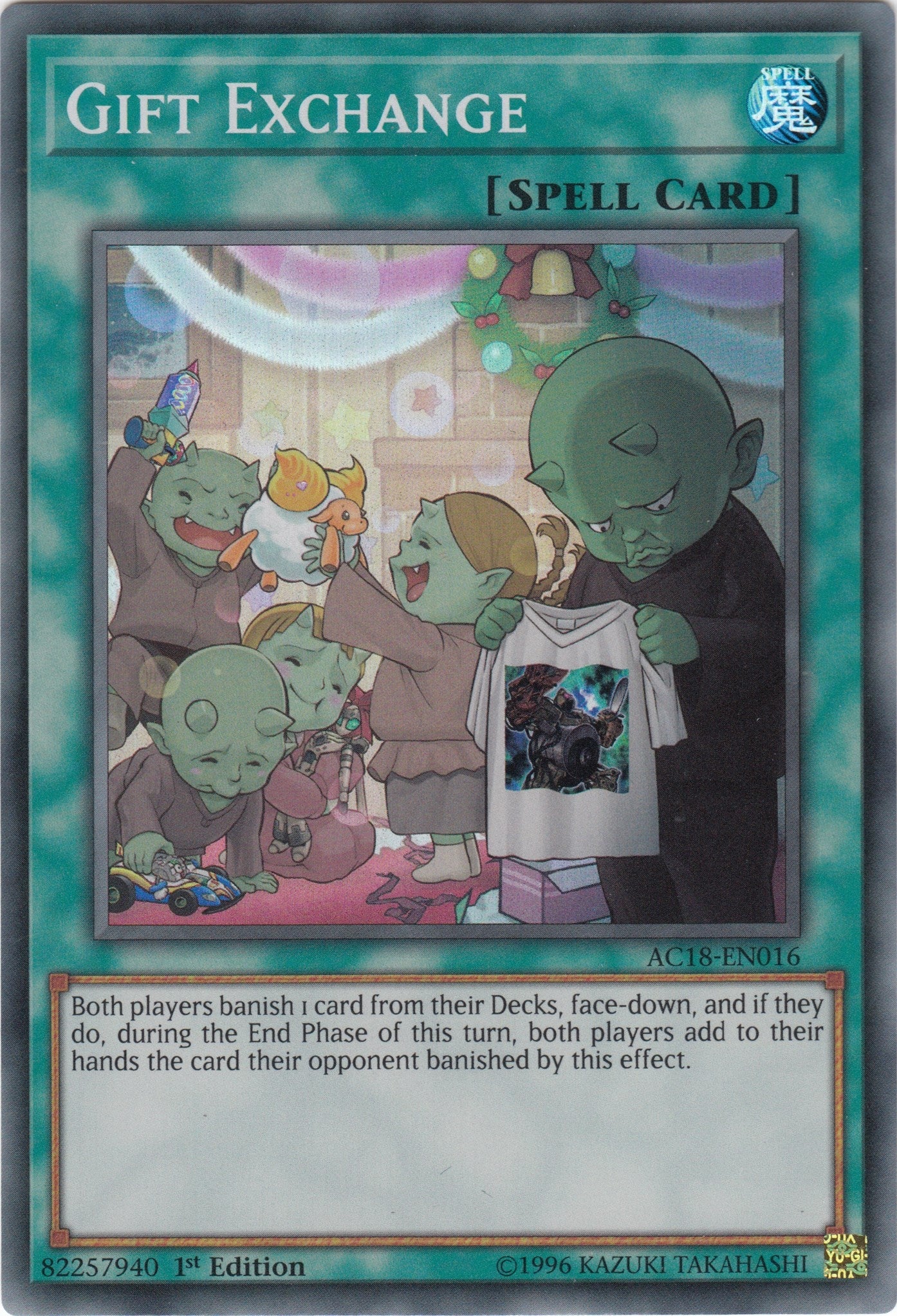 Image for Gift Exchange (Advent Calendar 2018) (AC18-EN016) - YuGiOh