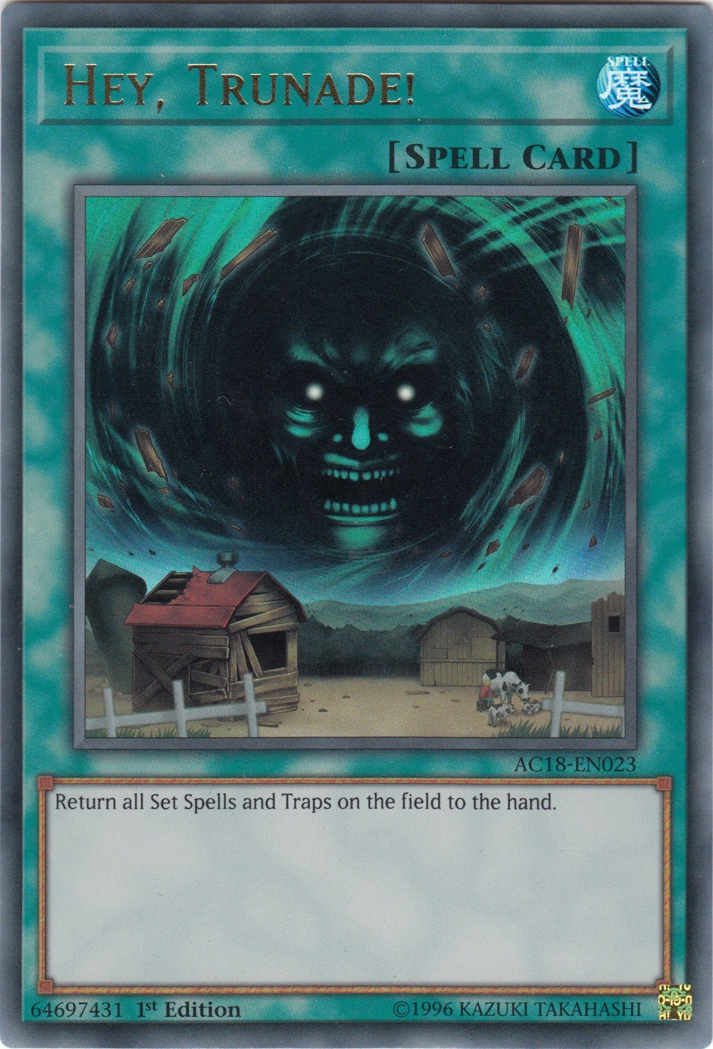 Image for Hey, Trunade! (Advent Calendar 2018) (AC18-EN023) - YuGiOh