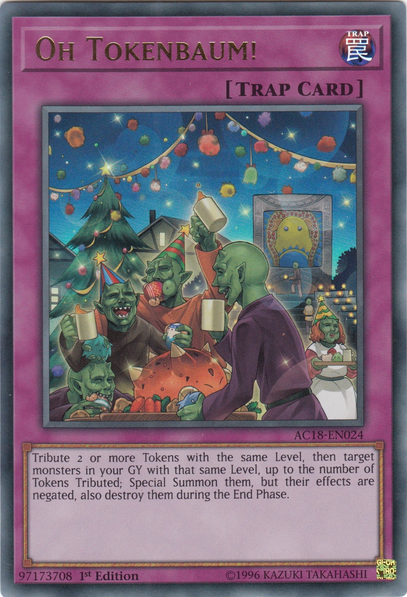 Image for Oh Tokenbaum! (Advent Calendar 2018) (AC18-EN024) - YuGiOh