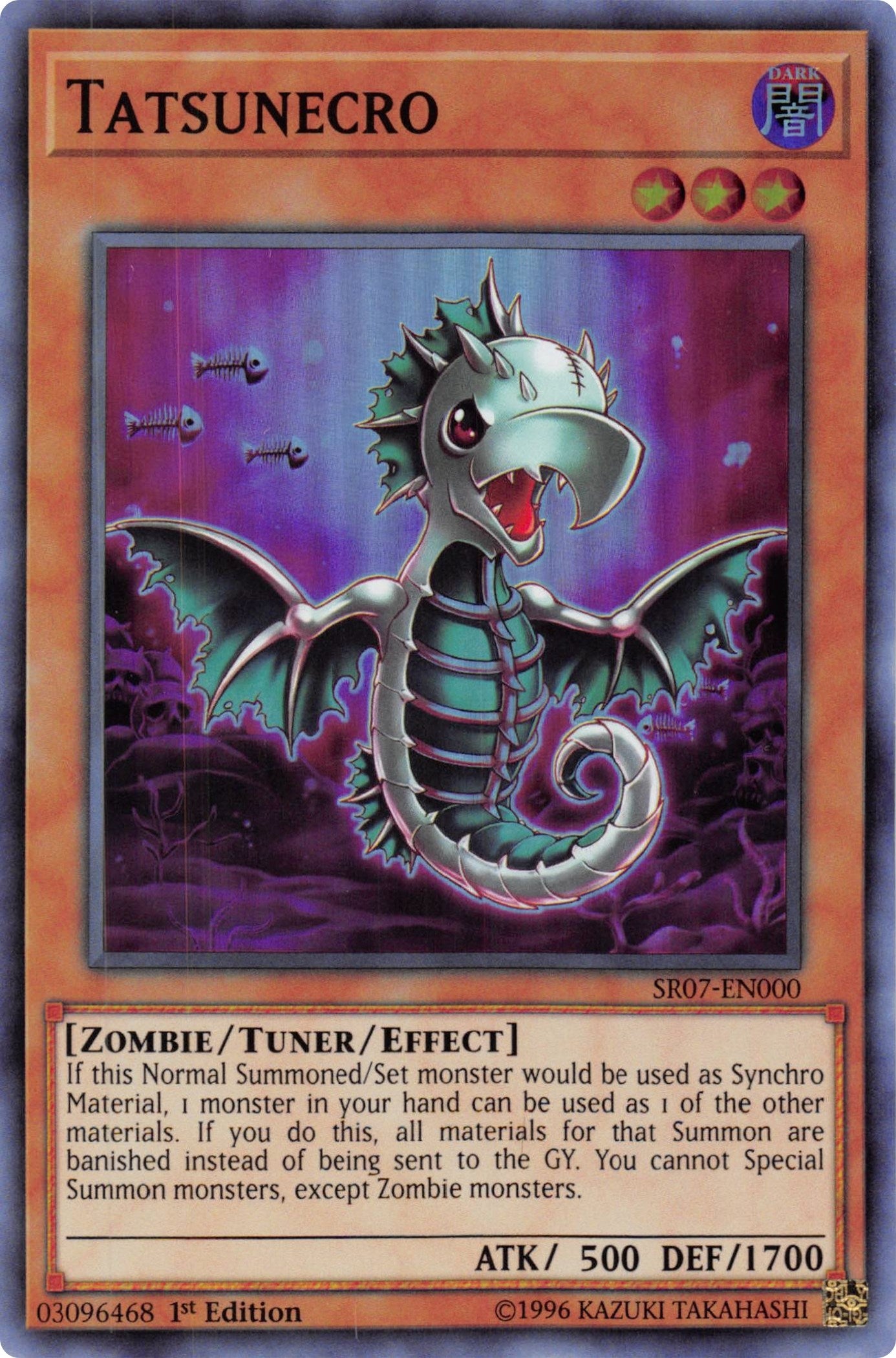 Image for Tatsunecro (Structure Deck: Zombie Horde) (SR07-EN000) - YuGiOh
