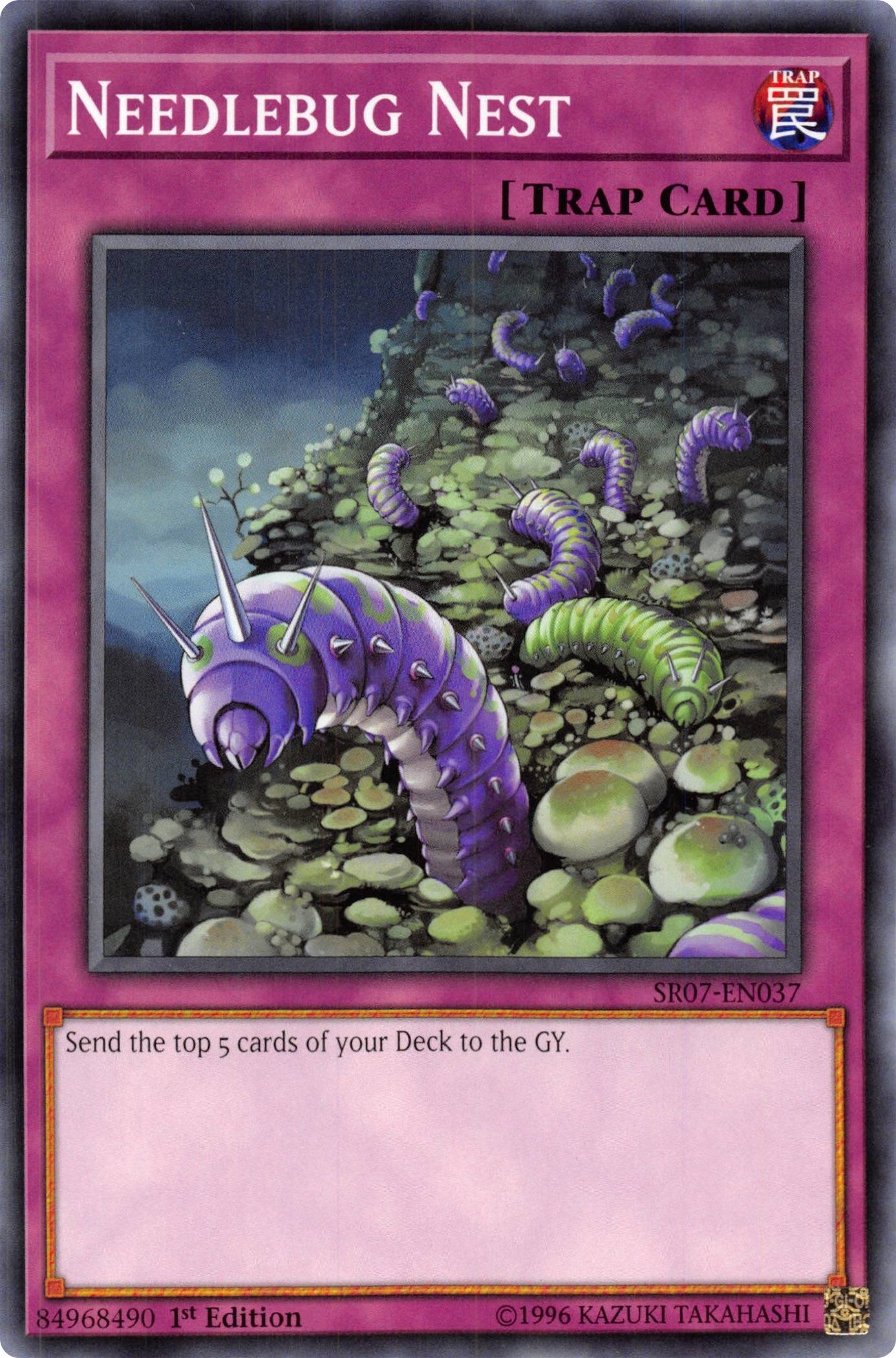 Image for Needlebug Nest (Structure Deck: Zombie Horde) (SR07-EN037) - YuGiOh