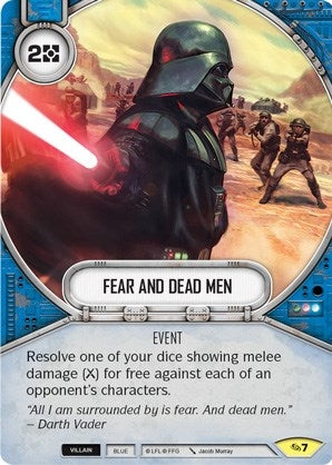 Image for Fear and Dead Men (Across the Galaxy) (7) - Star Wars: Destiny
