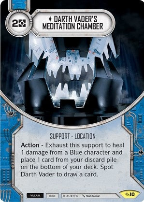 Image for Darth Vader's Meditation Chamber (Across the Galaxy) (10) - Star Wars: Destiny
