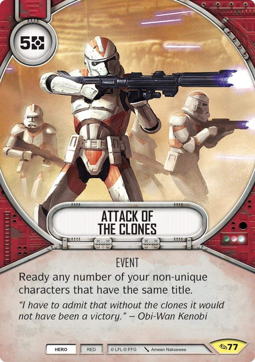 Image for Attack of the Clones (Across the Galaxy) (77) - Star Wars: Destiny