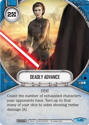 Image for Deadly Advance (Across the Galaxy) (111) - Star Wars: Destiny